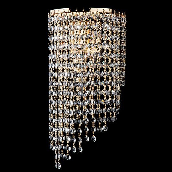 Бра Strotskis Mab 2x60 Вт E27 золото 3102/2