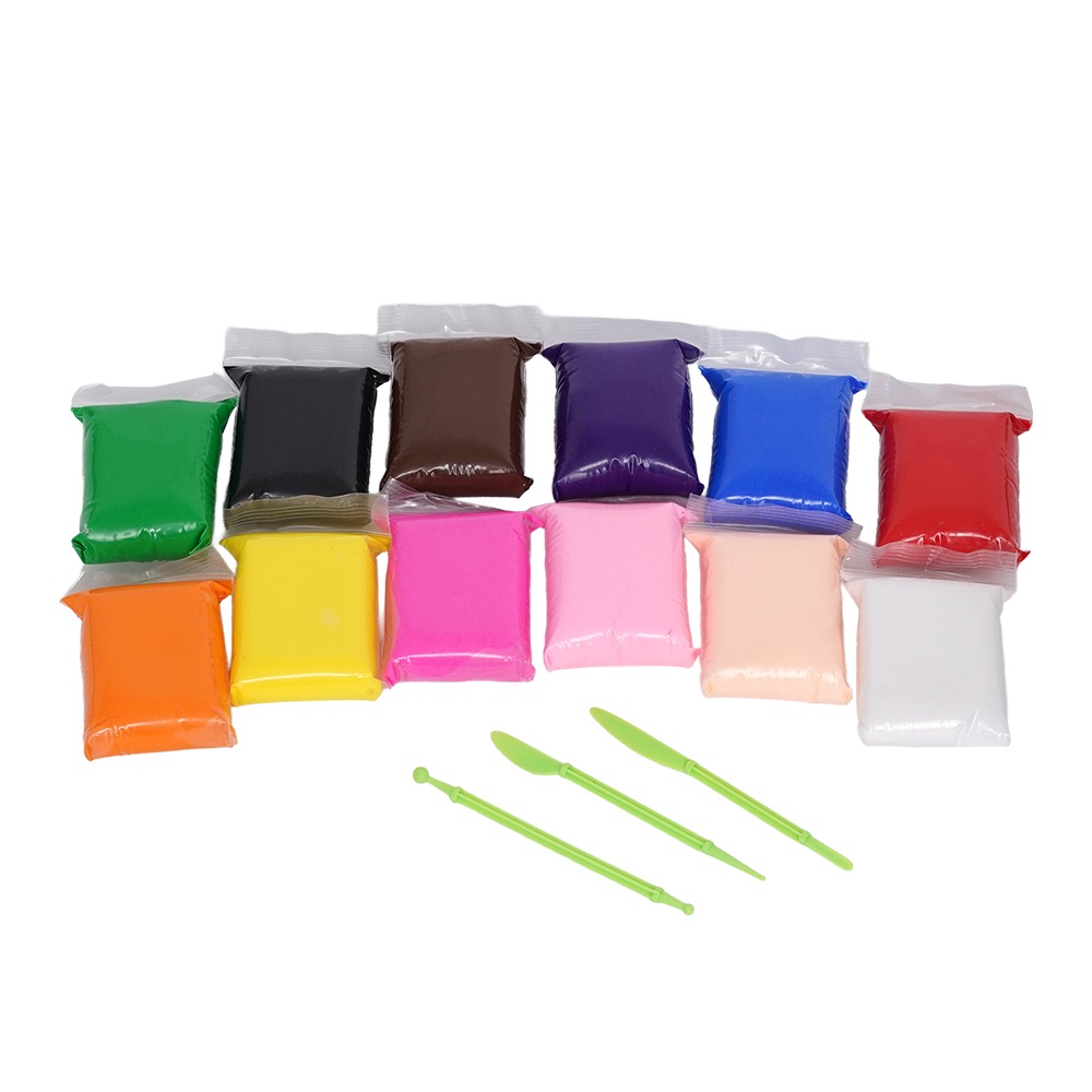 Пластилин легкий воздушный 12 шт. KIDS Line ZiBi