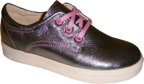 Туфлі для дівчаток Bistfor р.35 нікель 87329/839 