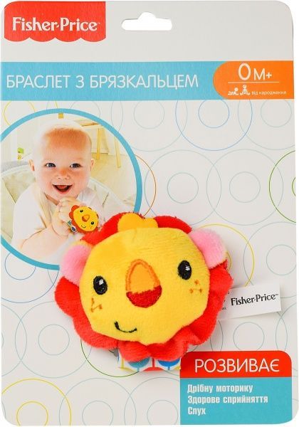 Погремушка Fisher Price Львенок на планшетке GH73099