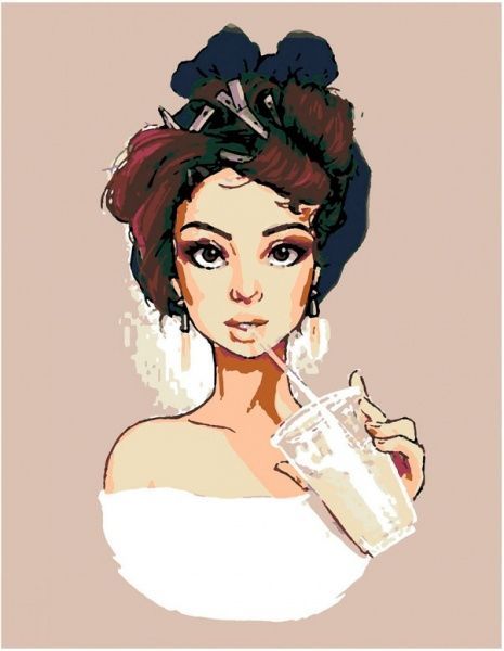 Картина по номерам С творчеством в мыслях Rosa Start 