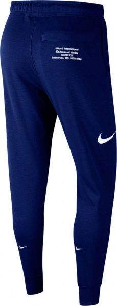 Штани Nike M NSW SWOOSH PANT FT CJ4880-455 р. 2XL синій