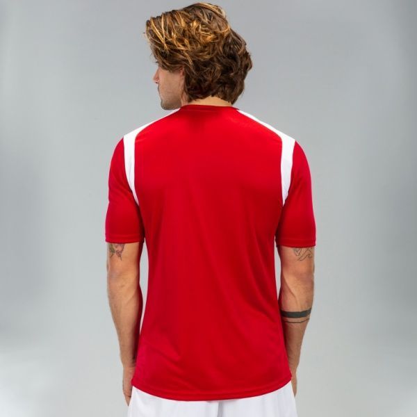 Футболка Joma T-SHIRT CHAMPIONSHIP V RED-WHITE S/S 101264.602 L червоний