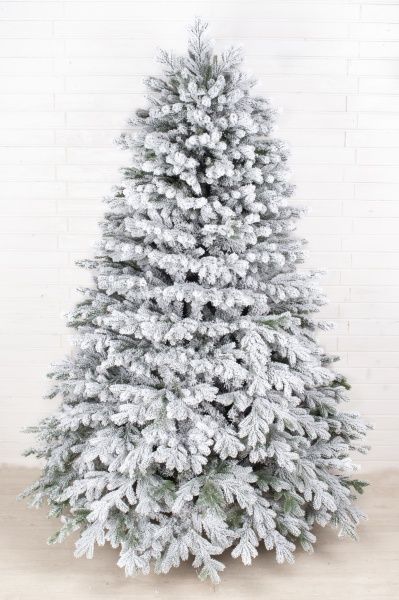 Елка искусственная Оскар заснеженный 240 см 