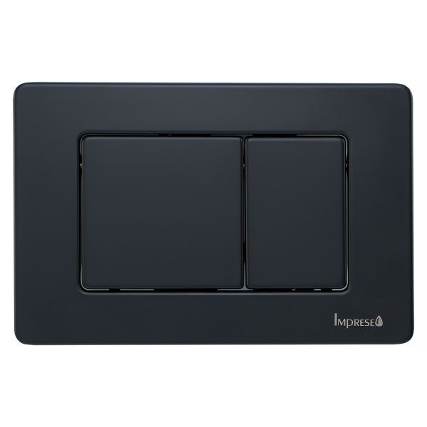 Панель змиву Imprese i7112SB з нержавіючої сталі, чорна матова