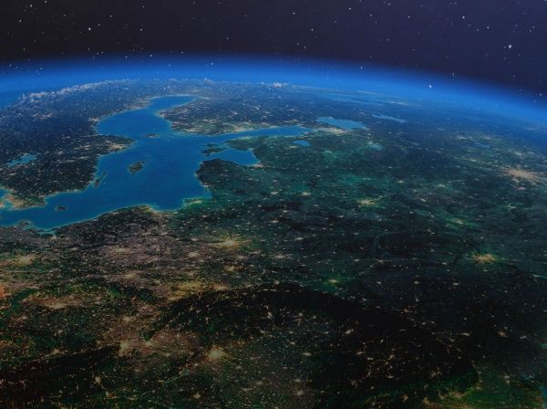 Картина Всесвіт 125x50 см Styler GL-12540 