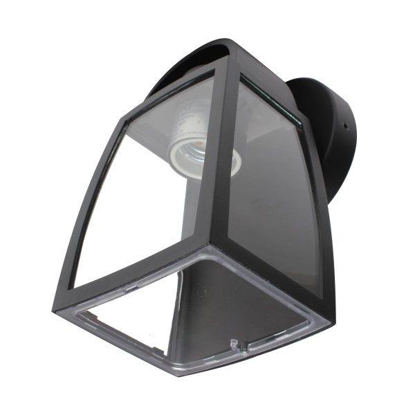 Светильник уличный настенный Lutec E27 40 Вт IP44 черный KELSEY 5273702012 