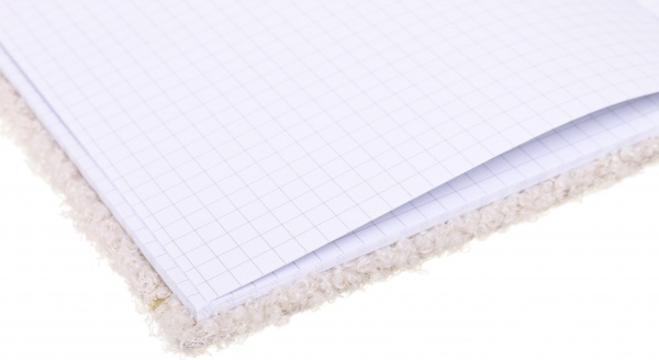 Книга для записей с маской для сна А5 молочный