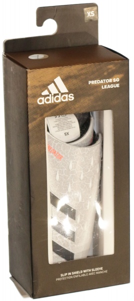 Щитки футбольні Adidas PRED SG LGE р. XS червоний GS4094