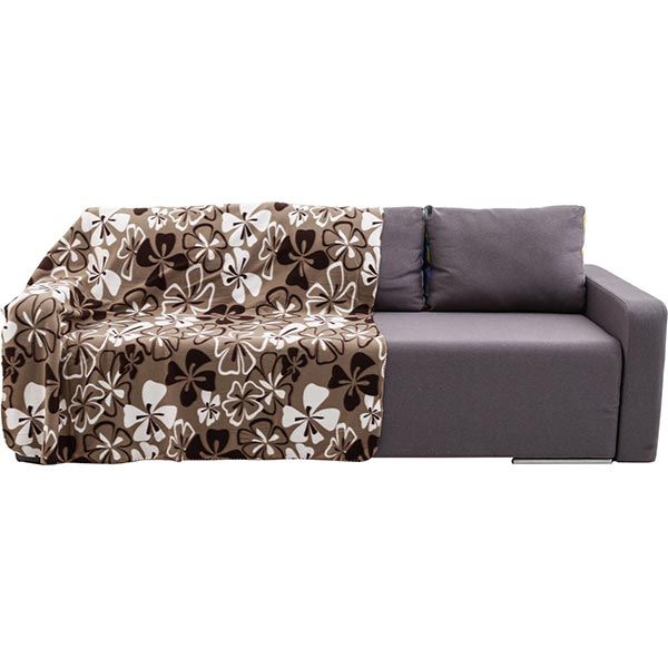 Плед флісовий Underprice Квіти 150x180 см