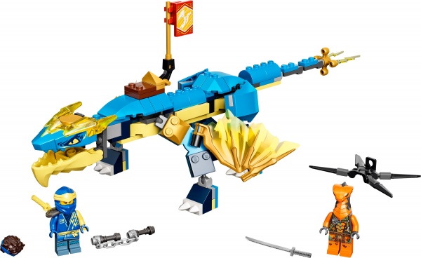 Конструктор LEGO NINJAGO Грозовой дракон ЭВО Джея 71760
