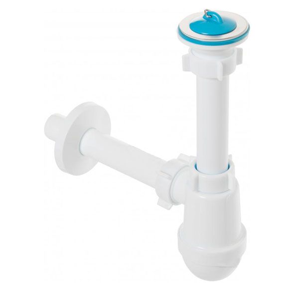 Сифон Ani Plast Ани 1 1/4 с прямой трубой 32 мм 