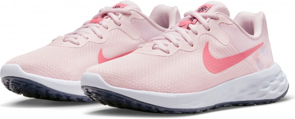 Кроссовки Nike REVOLUTION 6 NEXT NATURE PREMIUM DV7893-600 р.40,5 розовый