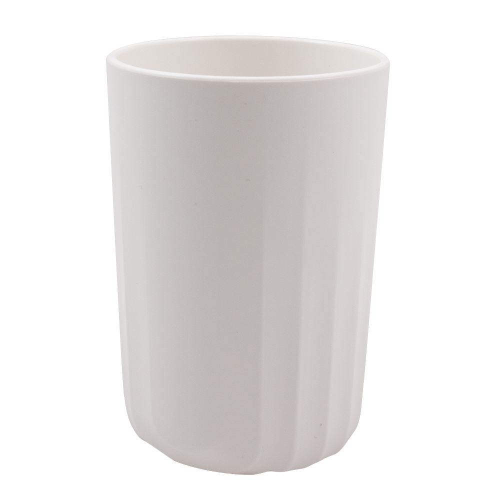 Стакан Arino Home Wave 250 мл белая 65115