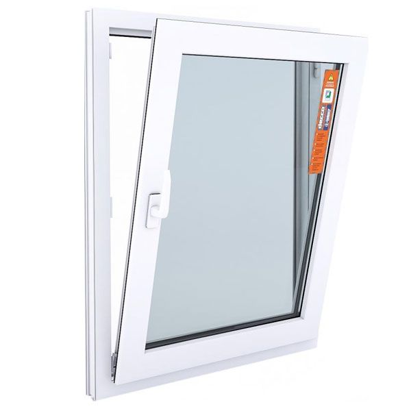 Вікно поворотно-відкидне DECCO 60 800x1000 мм праве