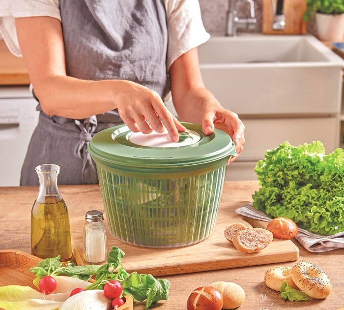 Сушарка для салату Snips 4 л зелений 001021