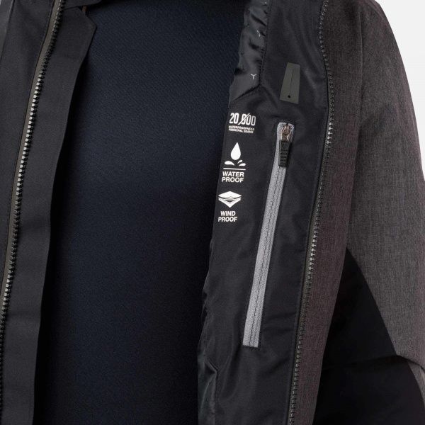 Куртка Rossignol MASSE HEATHER JKT RLIMJ15-280 L серый