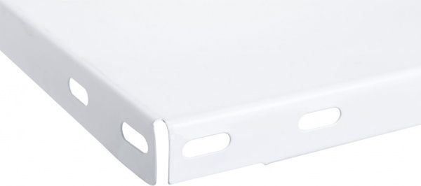 Полиця для стелажа КАЗ 30x400x1190 мм білий 