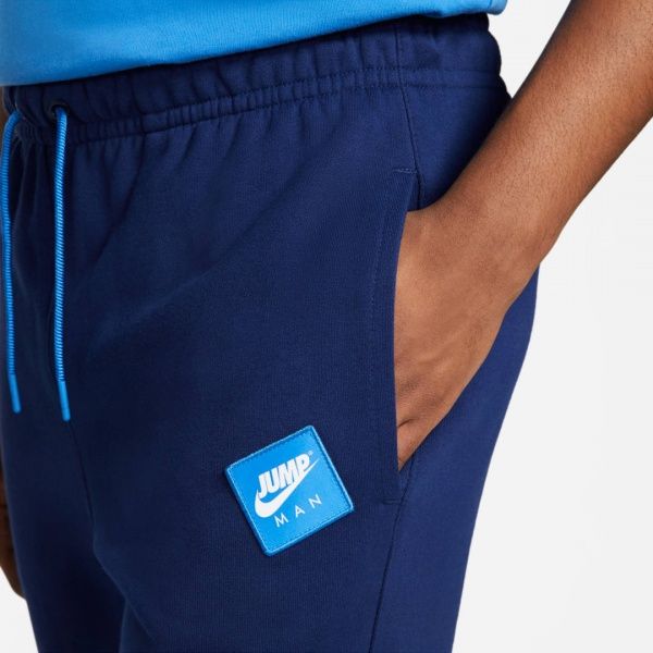 Брюки Jordan M J JMC FLC PANT CV2249-492 р. L темно-синий