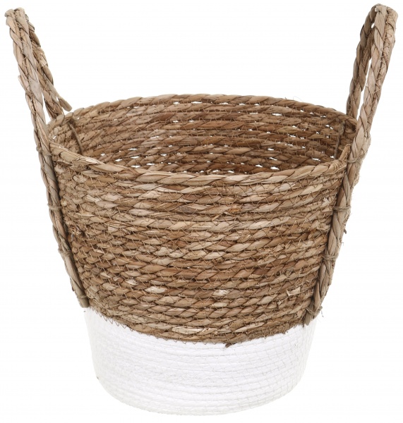 Кошик d18хh24 см біло-бежевий EG10612-2 Village