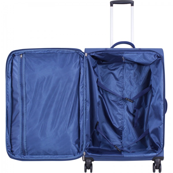 Чемодан Bagland L New 90 л синий 3799127 