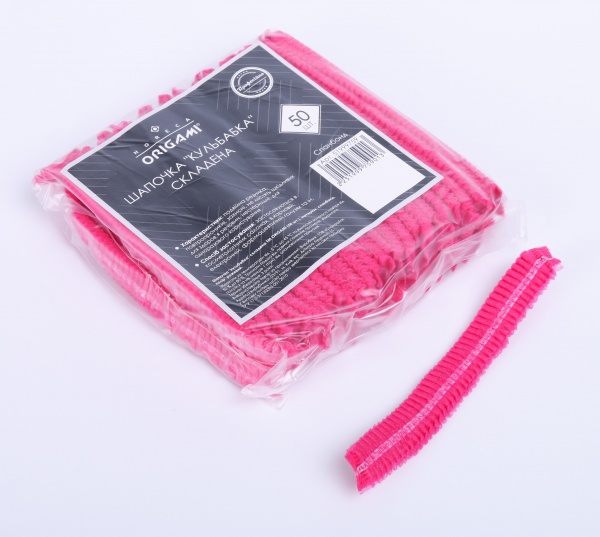 Шапочка сложена Origami Horeca Одуванчик 50 шт. розовый