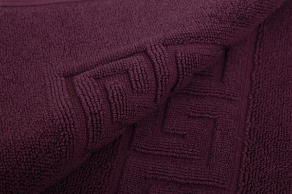 Килимок для ніг 011 Plum 60x85 см сливовий ABC 