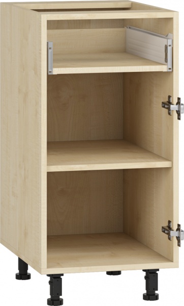 Тумба нижня з метабоксом 400x820x522 мм клен 