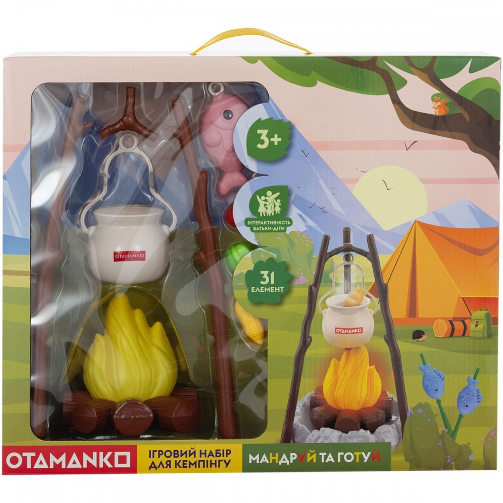 Ігровий набір OTAMANKO Мандруй та готуй 532.02.59