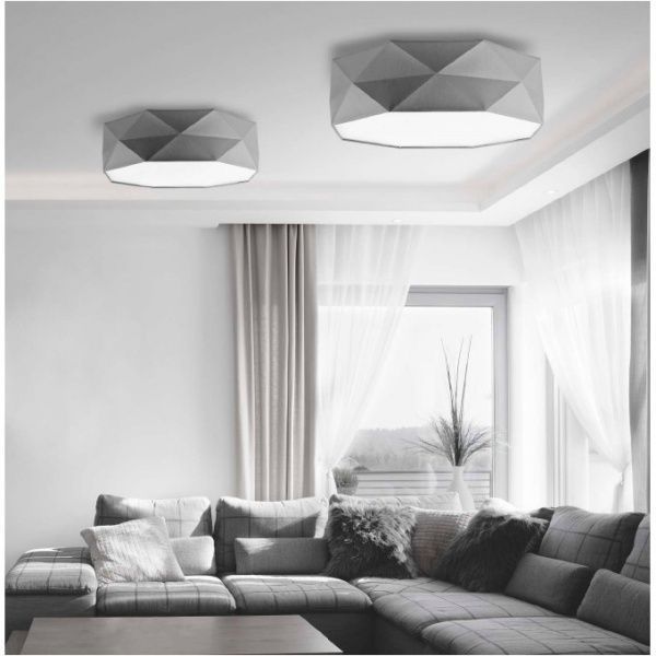 Люстра стельова TK Lighting Kantoor 4C-PL 4x15 Вт E27 чорний 1567 