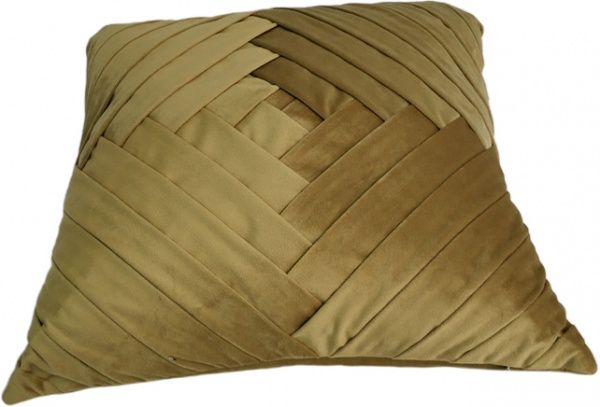 Подушка декоративна Страйп 45x45 см оливковий La Nuit 