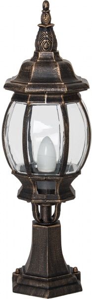 Ліхтарний стовп Інтерклас Севілья E14 40 Вт IP44 антична бронза 2089 