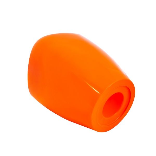 Горшок для орхидей №14 квадратный 2 л оранжевый 