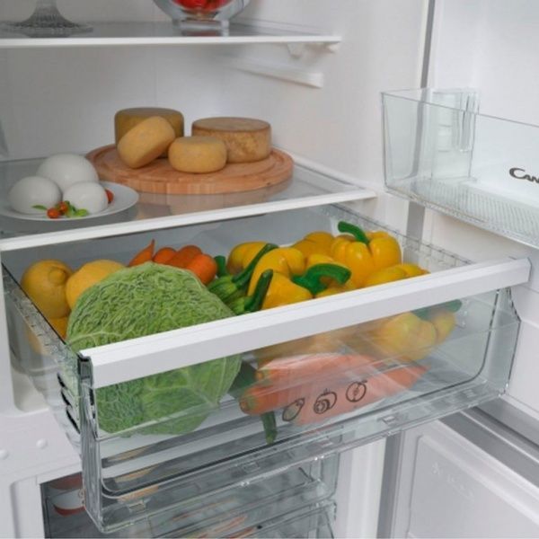 Холодильник Candy CVBNM 6182WP/SN