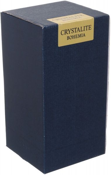 Ваза Perseus2 скляна прозора 25 см Bohemia