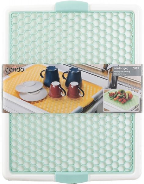 Сушилка для посуды 35х43,6 см в ассортименте Gondol Plastic