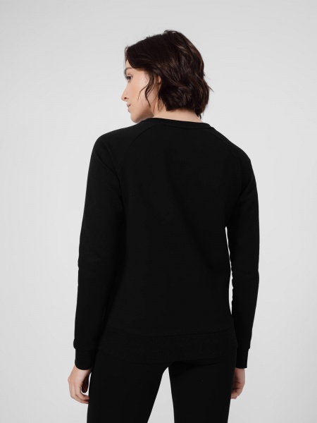 Світшот 4F SWEATSHIRT F370 4FSS23TSWSF370-20S р. 2XL чорний