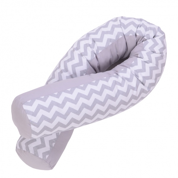 Подушка для годування Baby Veres Comfort 170x52 сірий 
