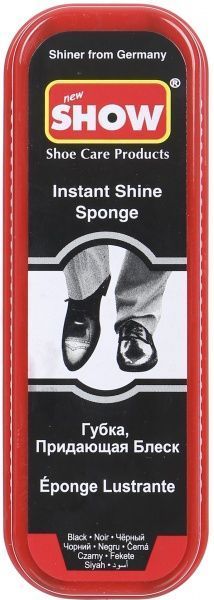 Губка-блиск для взуття SHOW instant чорний