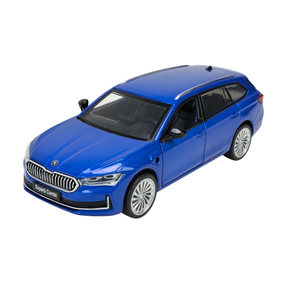 Автомодель Автопром 1:35 Skoda Superb IV Combi 68744