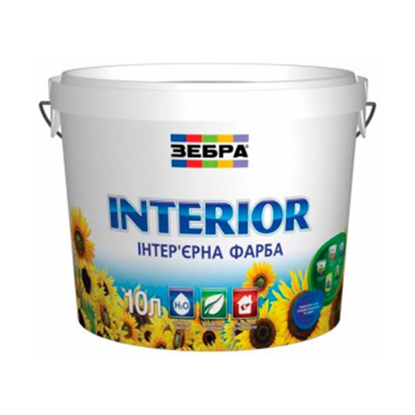 Краска Зебра Interior 5 л