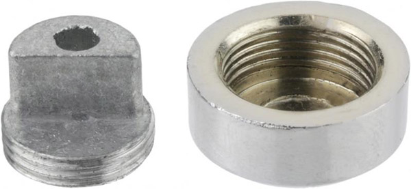 Держатель для зеркала MDF 601 small хром 4 шт DC