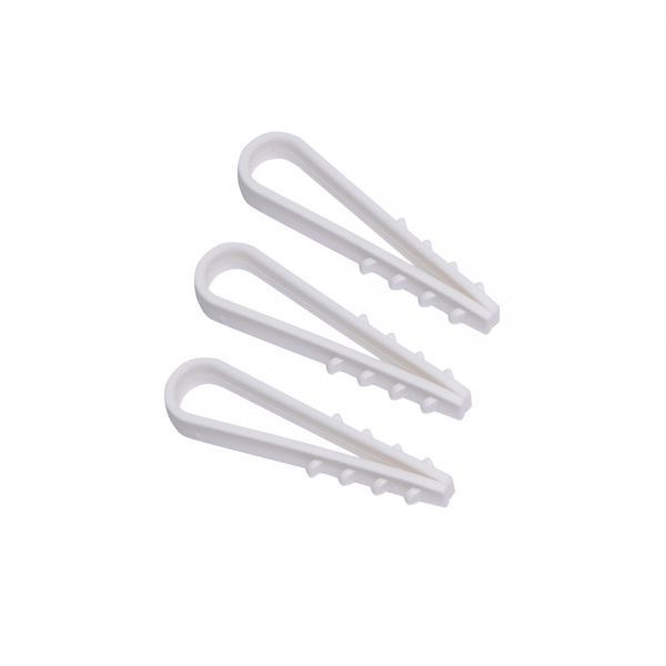 Дюбель-елка круглый Expert 8 мм 100 шт. белый 