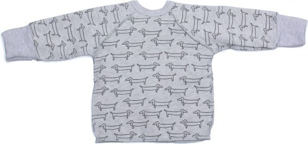 Распашонка детская Baby Veres Taksa р.62 серый 