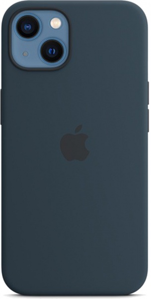 Чохол-накладка Apple Silicone Case with MagSafe для Apple iPhone 13 abyss blue (MM293ZE/A)