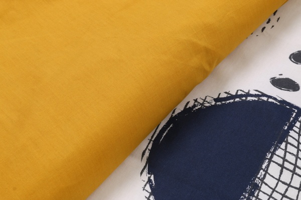 Комплект постельного белья Lorient полуторный серый с коричневым Today (без простыни)