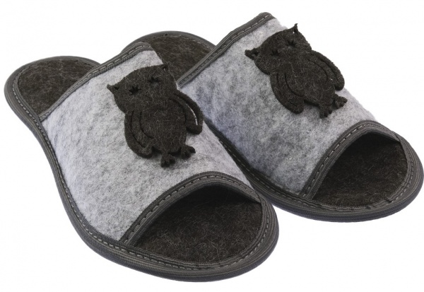 Тапки домашние FX Shoes FX shoes 2027 р.40/41 серый 