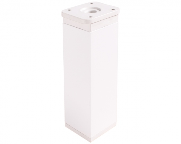 Ножка регулируемая DC 40x40x150 мм белая 