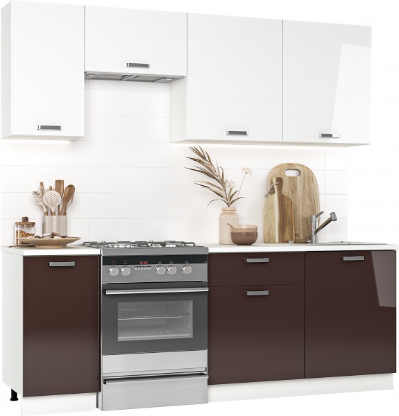 Кухня Грейд Грета (зі стільницею) МДФ 2,2 м 