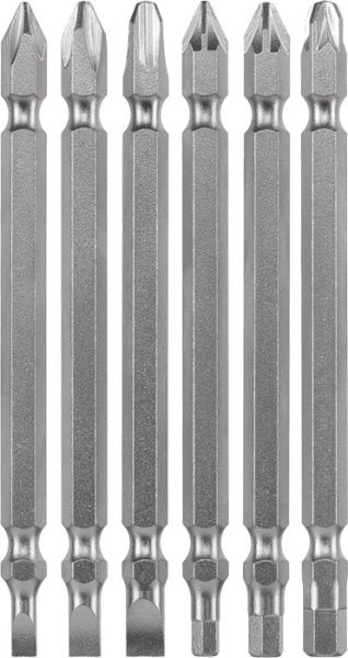 Набор бит KWB двусторонних 100 мм 6 шт. 120910